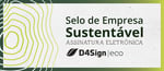 Selo Sustentabilidade D4Sign